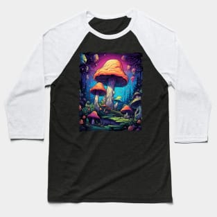 Mushroom Garden Baseball T-Shirt